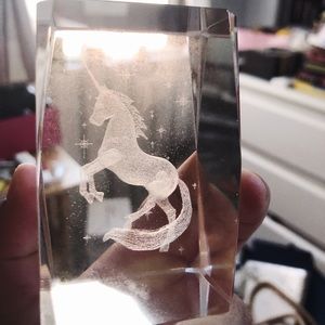 Unicorn Crystal Art Block